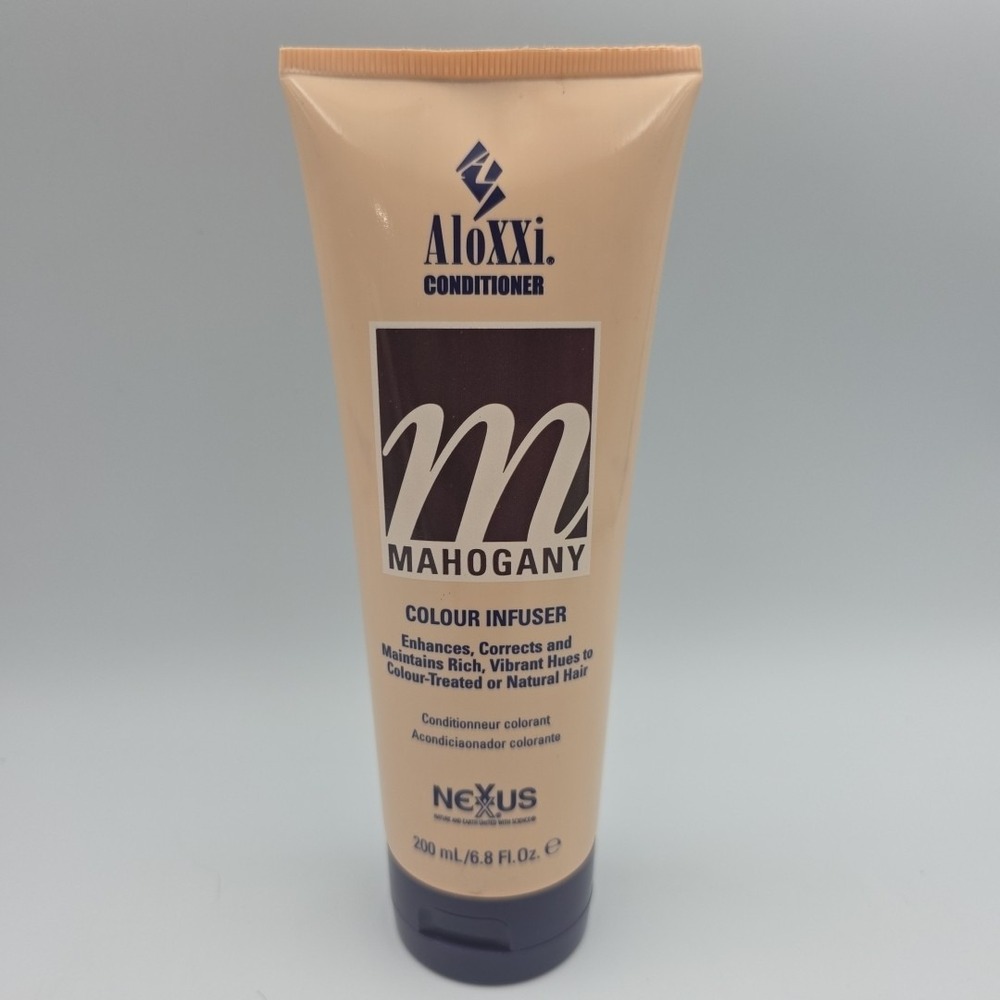 Nexxus Aloxxi Conditioner Mahogany Colour Infuser Haar‎ Farbe Spülung 200ml